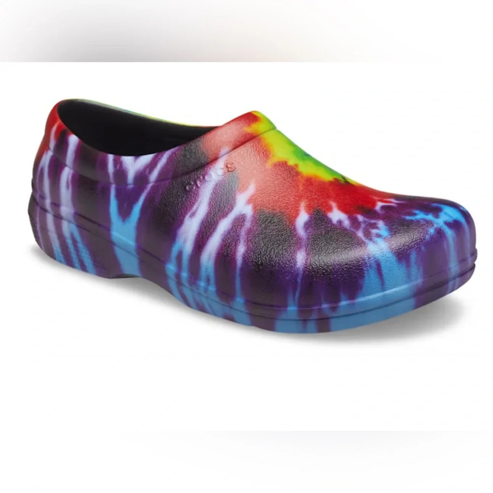 CROCS ON-THE-CLOCK WORK GRAPHIC SLIP-ON - Picture 4 of 6